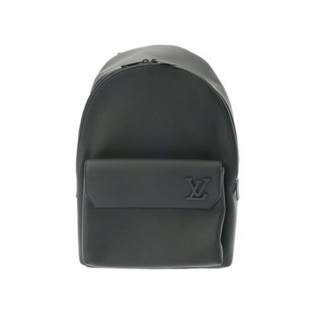 Louis Vuitton Aerogram Takeoff Backpack Noir Black Grain Daypack